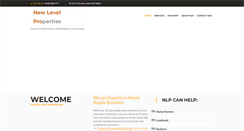 Desktop Screenshot of newlevelproperties.com